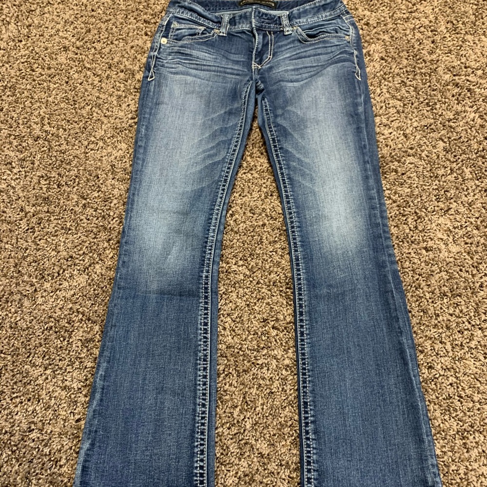 EXPRESS Jeans Barely Boot